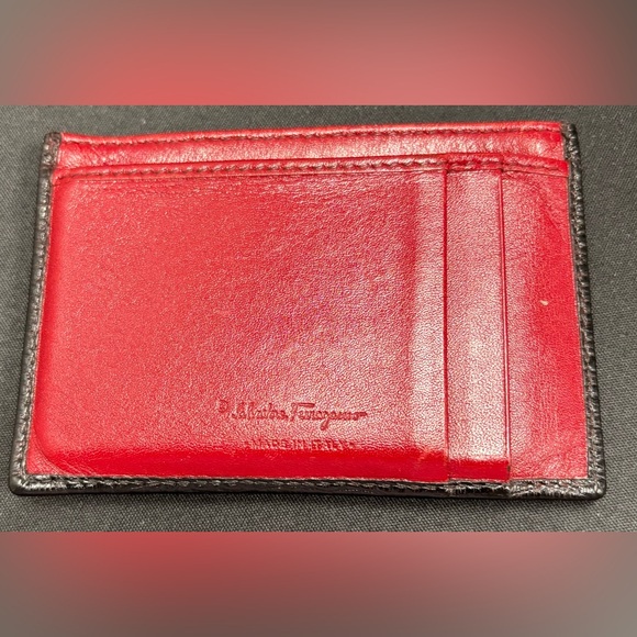 Salvatore Ferragamo Leather Cardholder - Picture 2 of 2